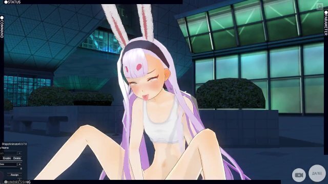 HENTAI Shimakaze masturbates with vibrator does AHEGAO