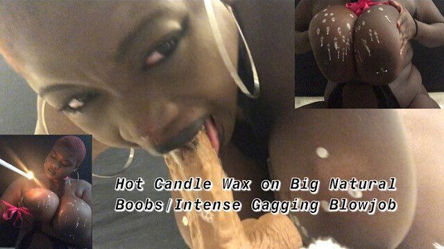 Natural Extreme Gagging Blowjob