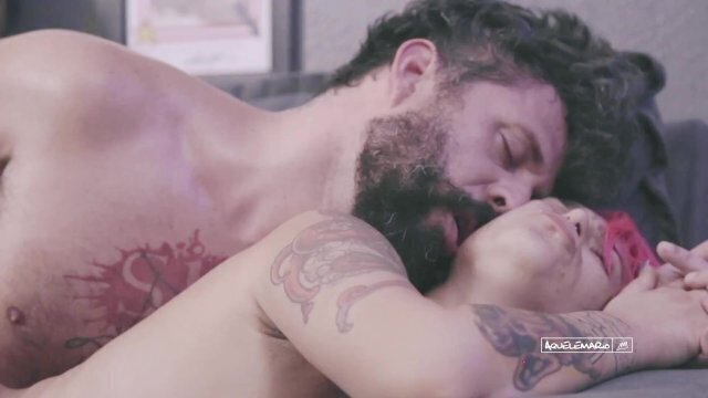 Hot fuck with tattooed girl big ass Mila Spook & Aquele Mario