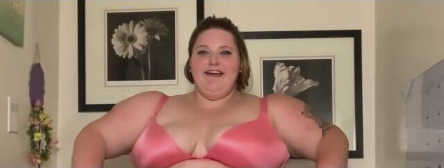 Watch this cute ssbbw struggle clothes Such teen little clothes.