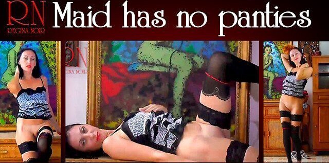 Maid dancing black lingerie corset panties. Striptease outdoor. Maid panties.