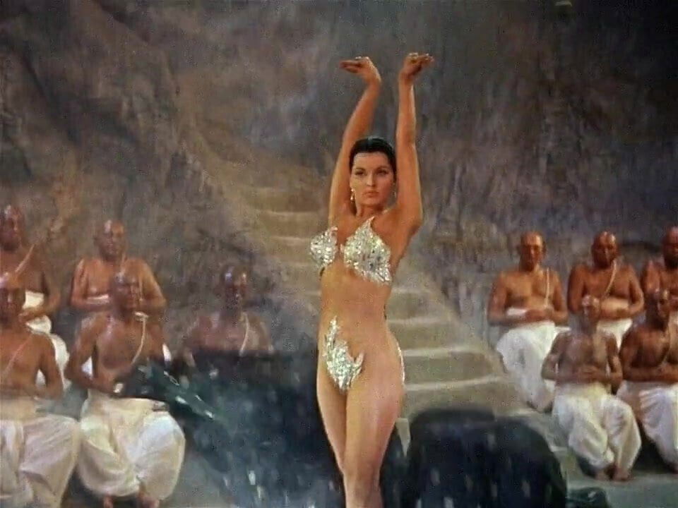 SNAKE DANCE vintage erotic dance tease nudity)