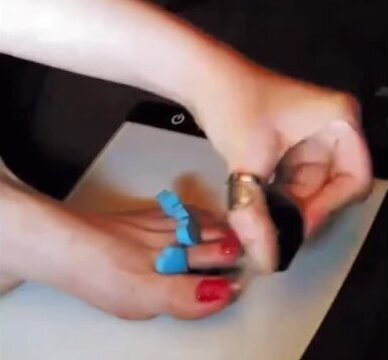 Painting Toenails