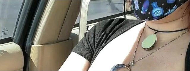 100% REAL PUBLIC FLASHING DRIVEINF AROUNS LAS VEGAS FREEWAY AMD STRIP