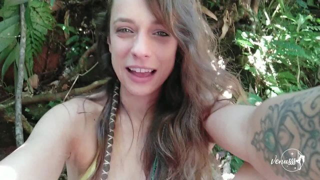 Ela me chupou na cachoeira depois de viajarmos 12 horas - Vlog #6 - Venusss Model