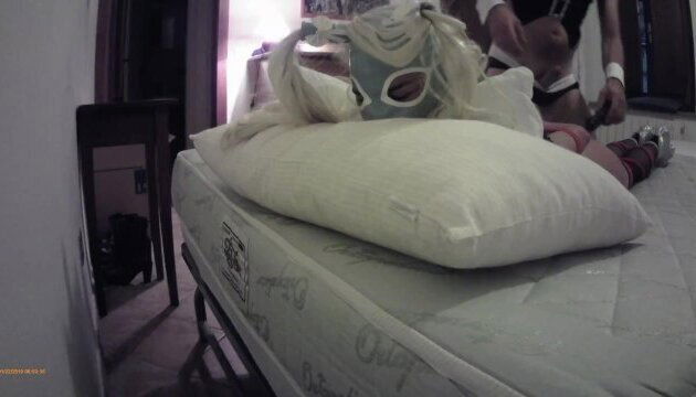 Laura tied stunning silver heels, minutes throat fucked pussy fucked