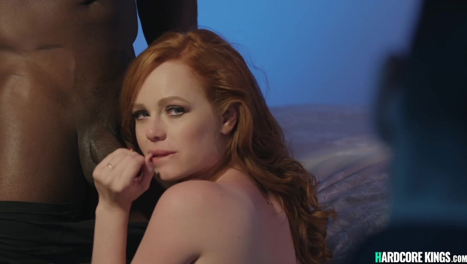 pounding black dick front husband