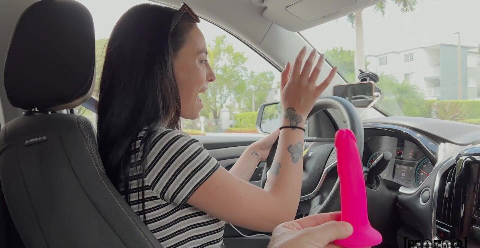 Gianna moans while getting fucked back