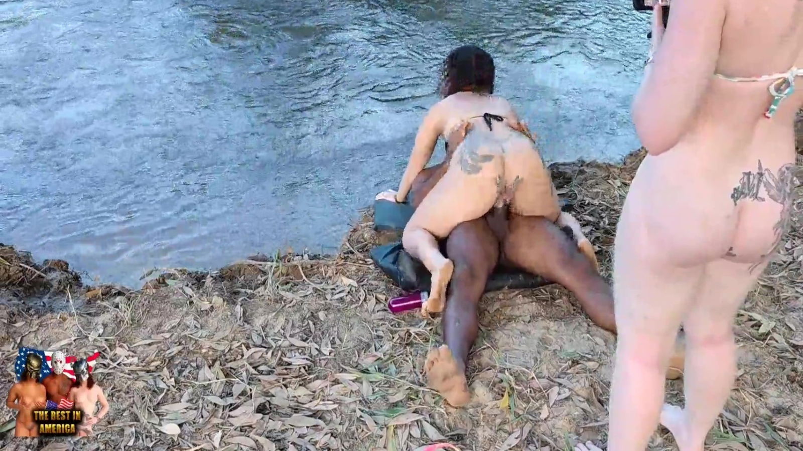 Aqui Frescura Enquanto Filma Outra Rola Grossa Trabalho Equipe Eliane Furacao Lorrany Exotica Marcio Baiano