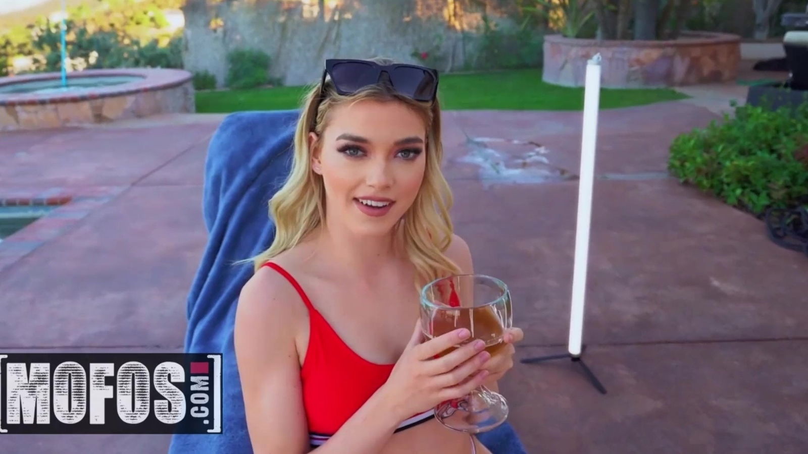 wild german slut pool laid there