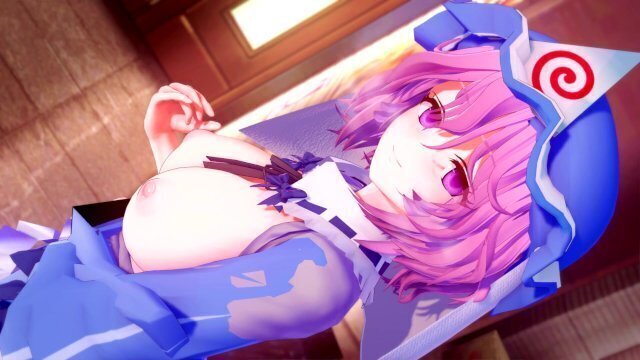 ALONE WITH YUYUKO SAIGYOUJI TOUHOU HENTAI