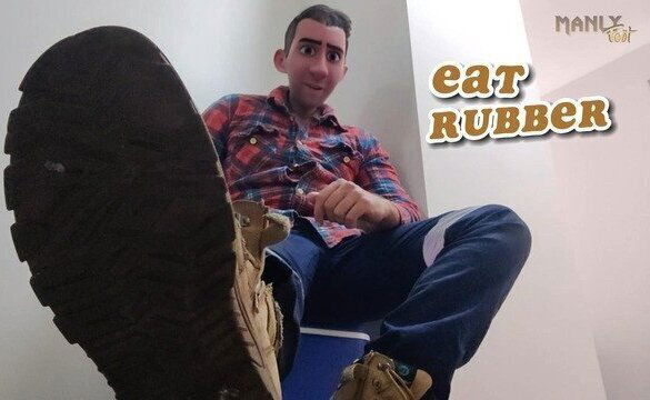 STEP RUBBER! DILF STEP UNCLE WANTS LICK BOOTS!