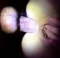 Amateur wife gloryhole anal creampie