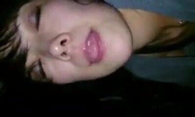 Japanese wife Tomoko blowjob