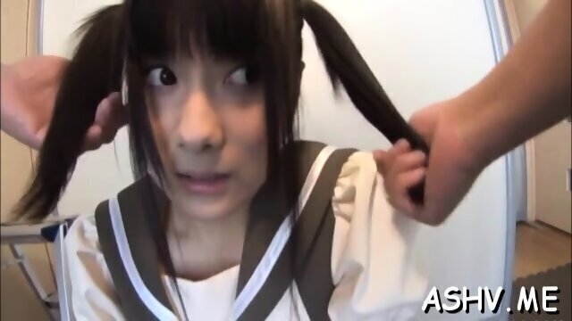 Salacious japanese Chika Hirako fucked deep