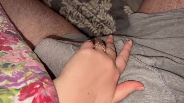 Teasing step brother while husband work