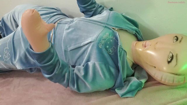 Step Sister Doll Great Fuck Velvet Tracksuit