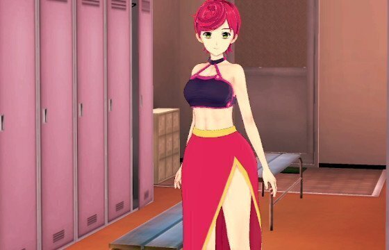 Trish caught partner locker room gets fucked hard Jojo´s Bizarre Adventure