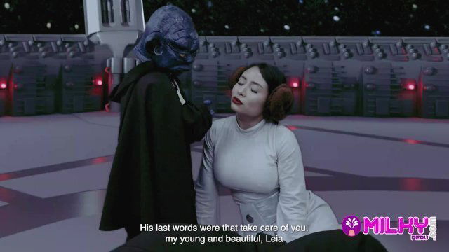 WARS: Master YODA fucks Princess Leia