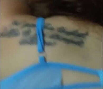 VIANEY BLUE LINGERIE Doggystyle