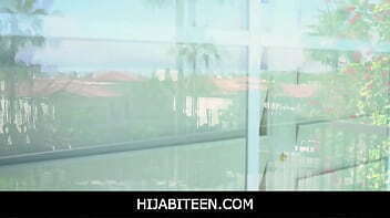 HijabiTeen-Big ass Arab hijab girl Izzy Lush exploring the cock of her best friend for the first time