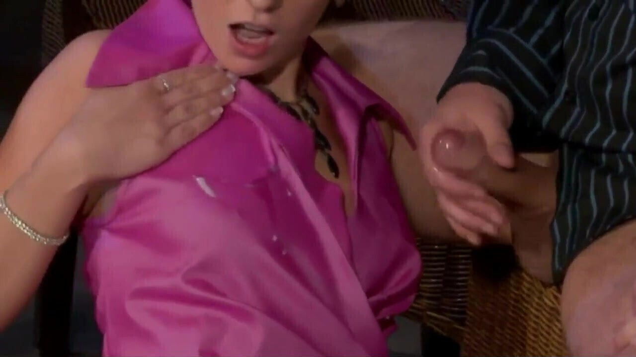 Cumming Satin-clad Babes Compilation, Part