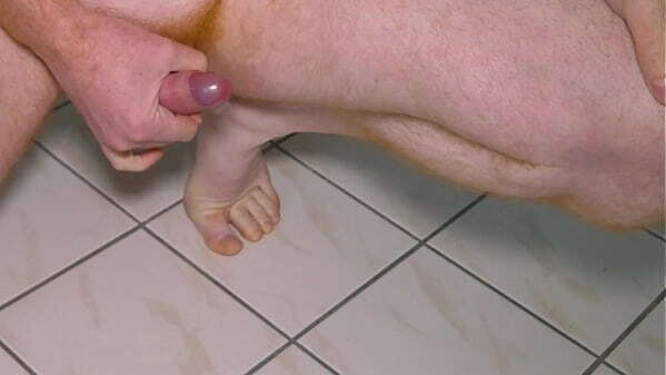 Masturbating Naked with Cumshot