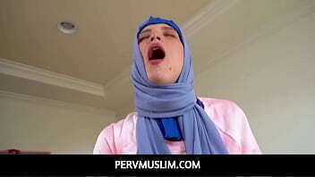 PervMuslim booty Hijab Izzy Lush Breaking Rules