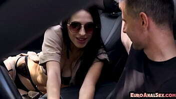 Ass fucked nympho 20yo slut fucked outdoor in missionary