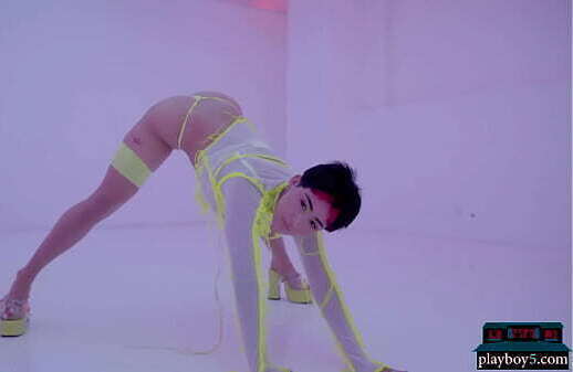 lingerie looks super curvy short hair latina MILF Valentine