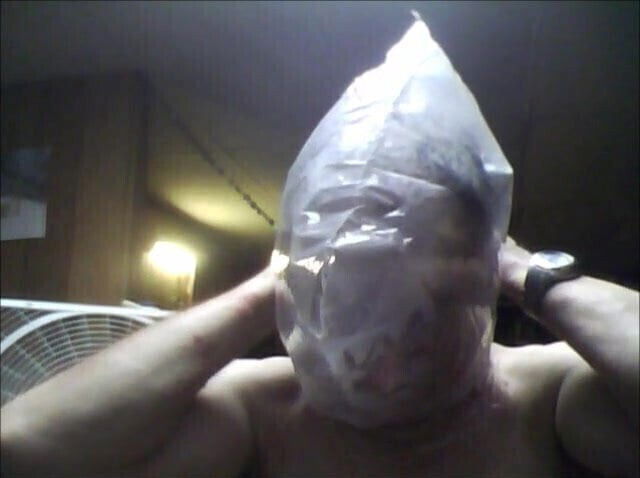 PK's chastity boi does nipple and Breath play