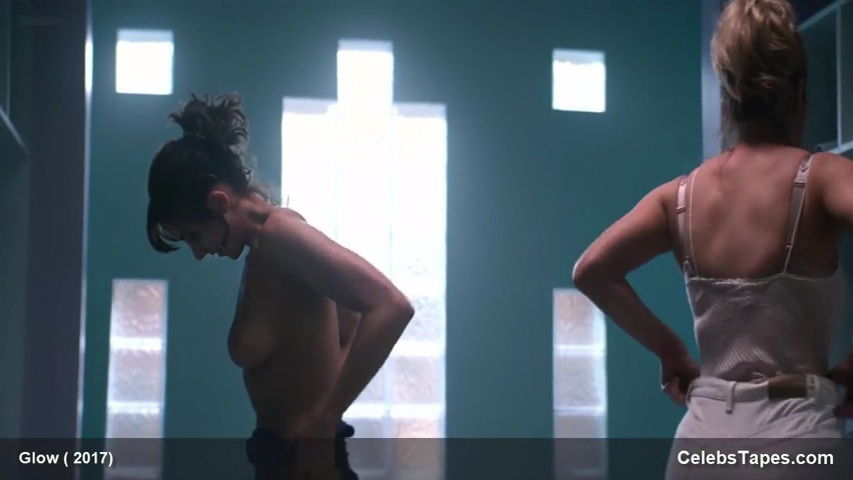 Alison Brie naked topless