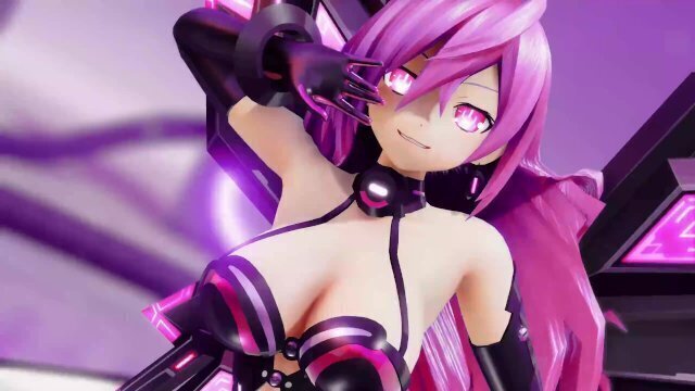 Hyperdimension Neptunia Heart Hentai Undress Dancing Plutia Killer Lady Boobs