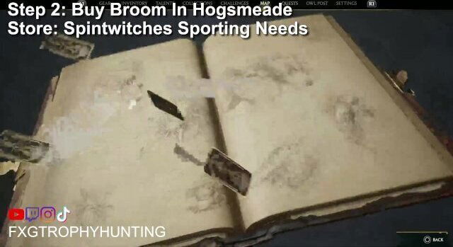 Unlock Flying Broom (How Platforms) Hogwarts Legacy