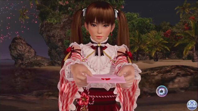 Alive Xtreme Venus Vacation Leifang Valentine's Pose Cards Fanservice Appreciation