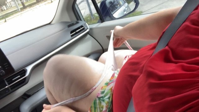 Milf With Caught Masturbating Publicly Getting Fingered Black