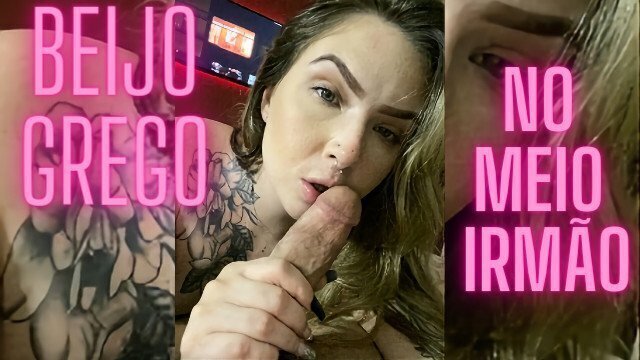 Step chupando lambendo cuzinho