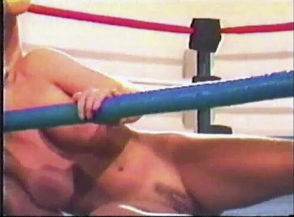 Hot Blondes Wrestling in Ring