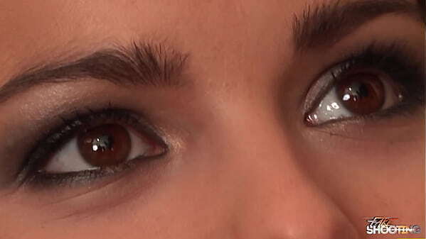 Super chick gets filled holes challenge