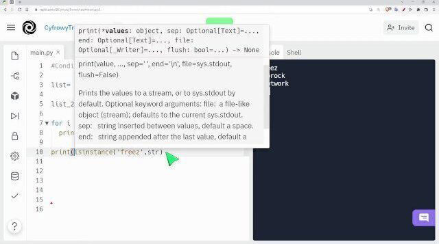Python Conditionals/Loops step step