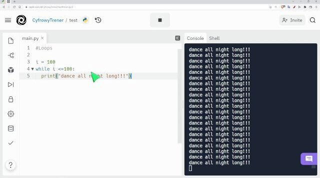 Python Conditionals/Loops step step