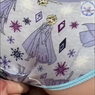 Homemade Teen Pussy Frozen Panties Fucked Multiple Positions Doll