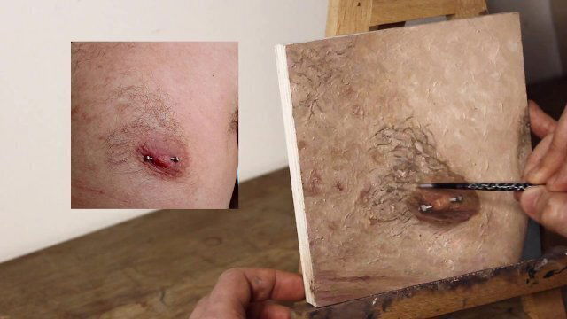 PAINTING EPISODE Hairy Chest Finish