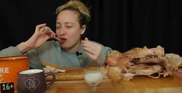 СОБЛАЗНЮ РАССЛАБЛЮ: индейка asmr mukbang