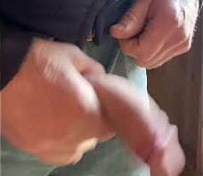 Slapping the cock around