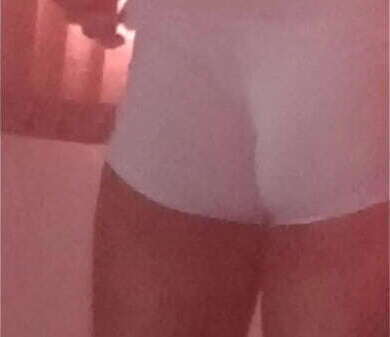 streep mini short branco