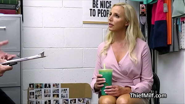 Deep throating milf suspect office