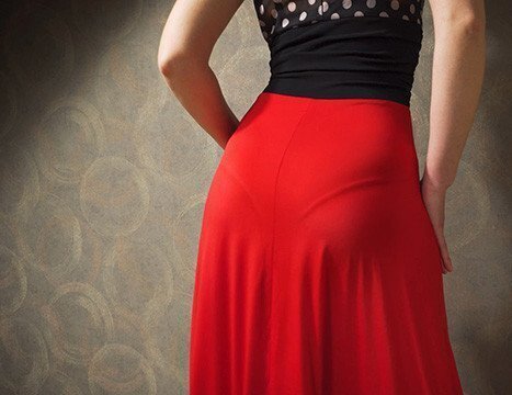 Milf Tight Dress Teasing Visible Panty Line