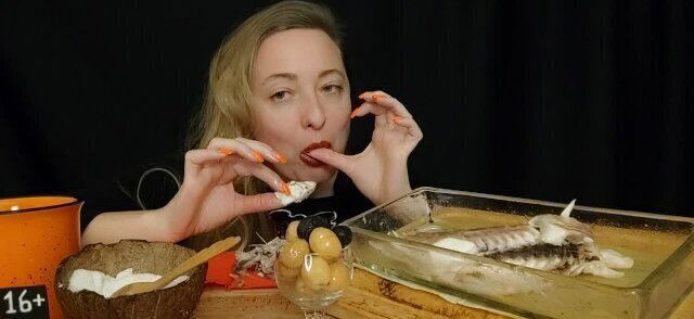 СОБЛАЗНЮ РАССЛАБЛЮ: дорадо asmr mukbang