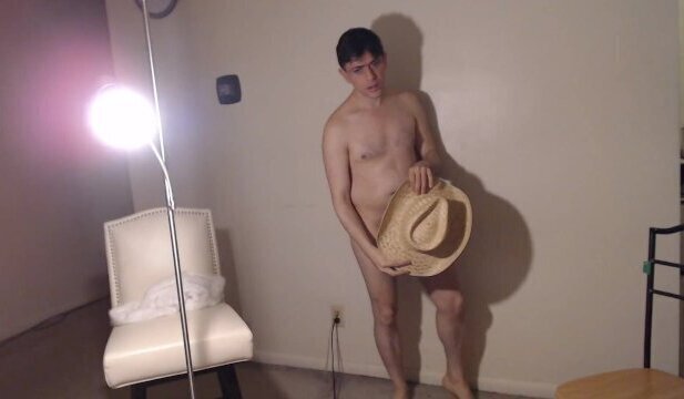 Cowboy MAOLO! From Shorts Naked Hard!